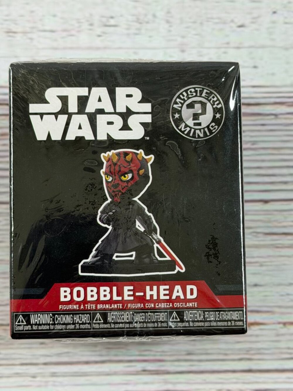 Funko Star Wars Darth Maul Mystery Minis Smuggler's Bounty Bobble Head Disney - Picture 3 of 5